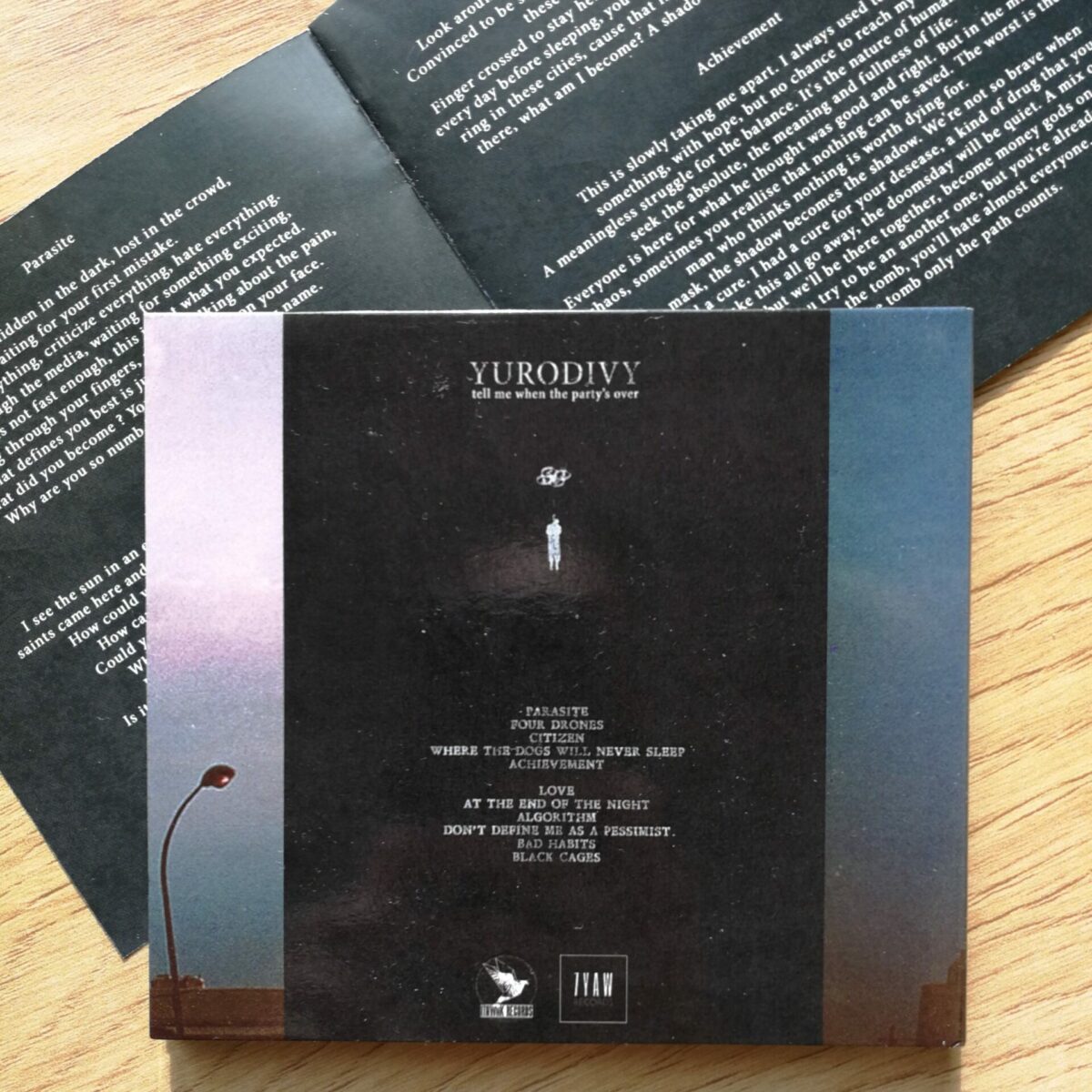 YURODIVY - Tell Me When The Party's Over | CD – Image 4
