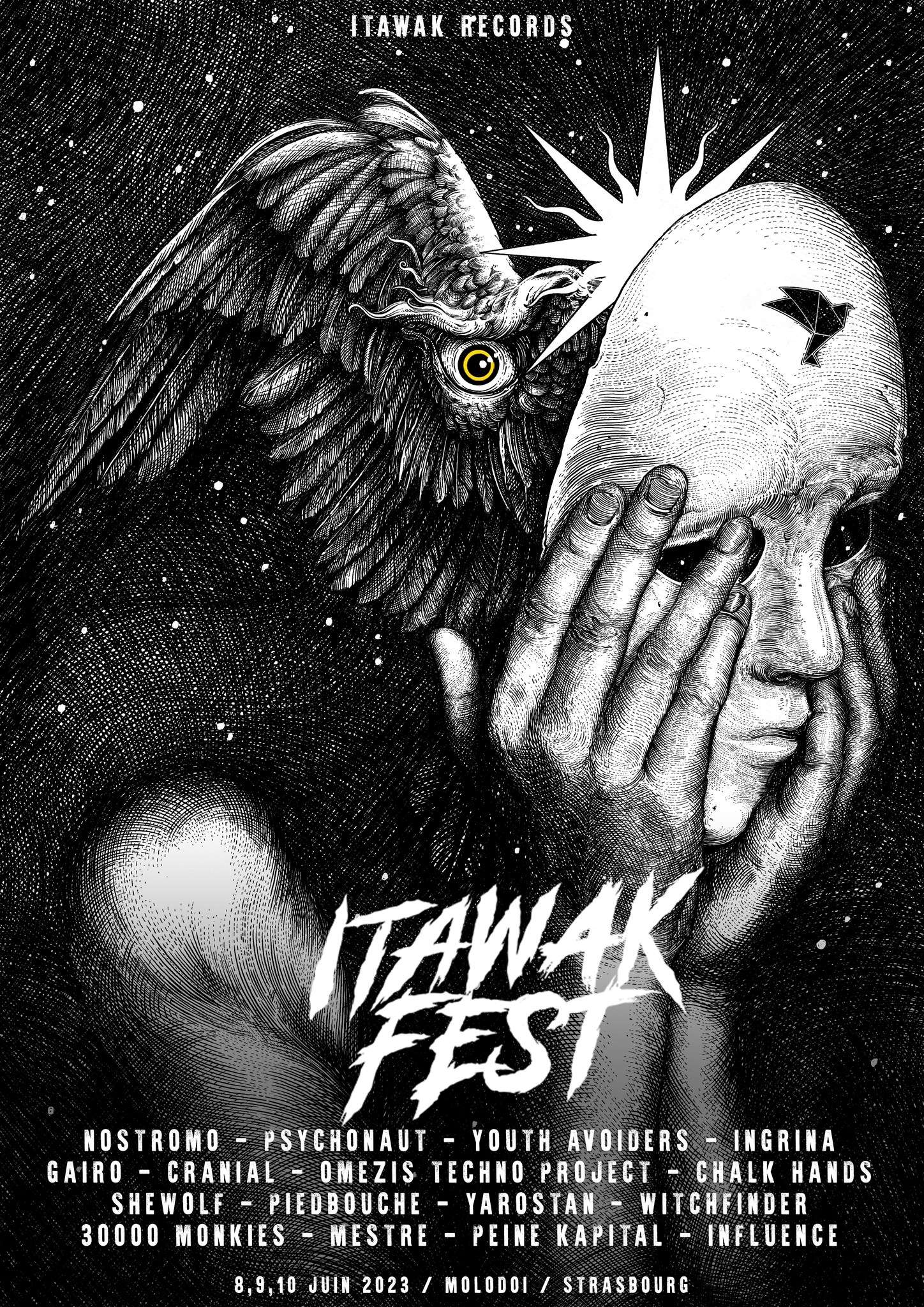 affiche de l'itawak fest 2023