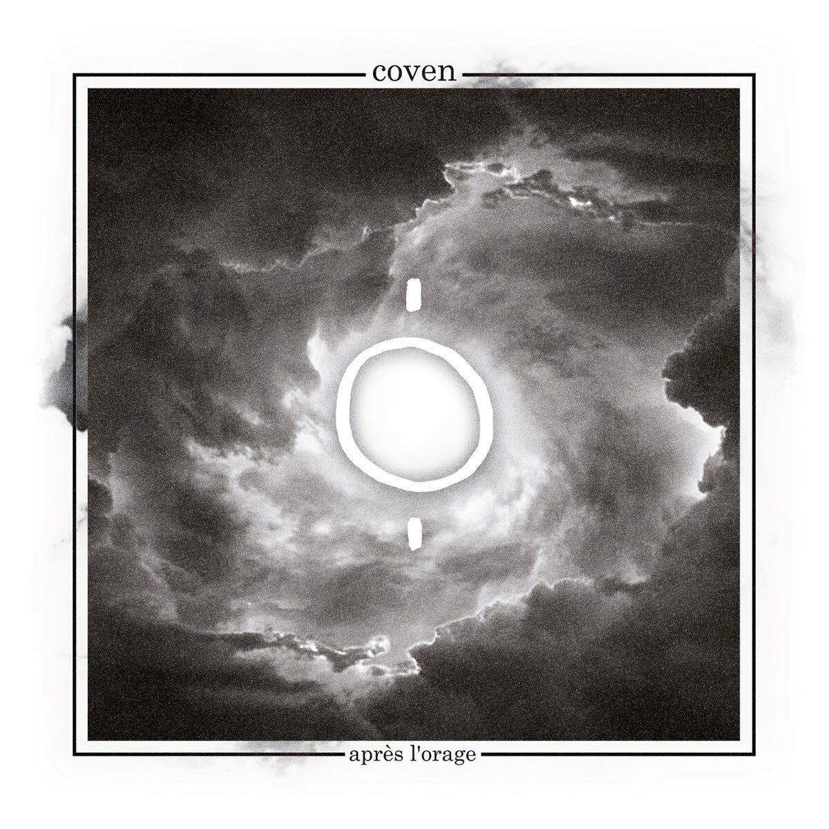 Pochette de l'album de Coven - Après l'orage.