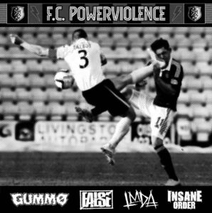 Pochette du split FC Powerviolence.