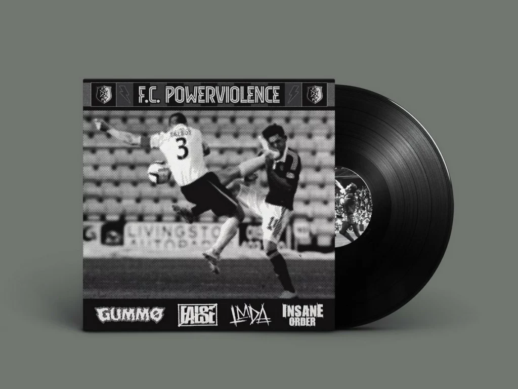 SPLIT  GUMMO / FALSE / LMDA / INSANE ORDER - F.C. Powerviolence | 12"