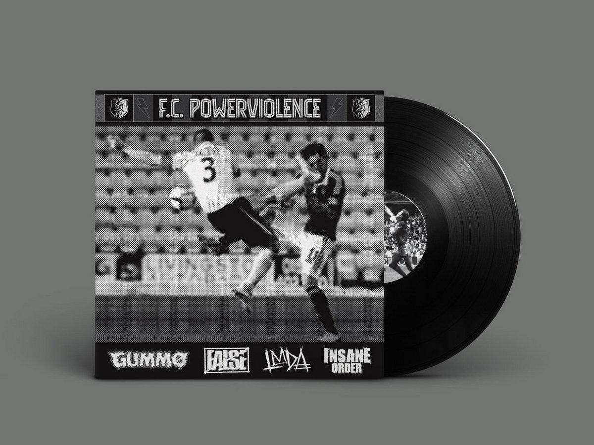 SPLIT  GUMMO / FALSE / LMDA / INSANE ORDER - F.C. Powerviolence | 12"